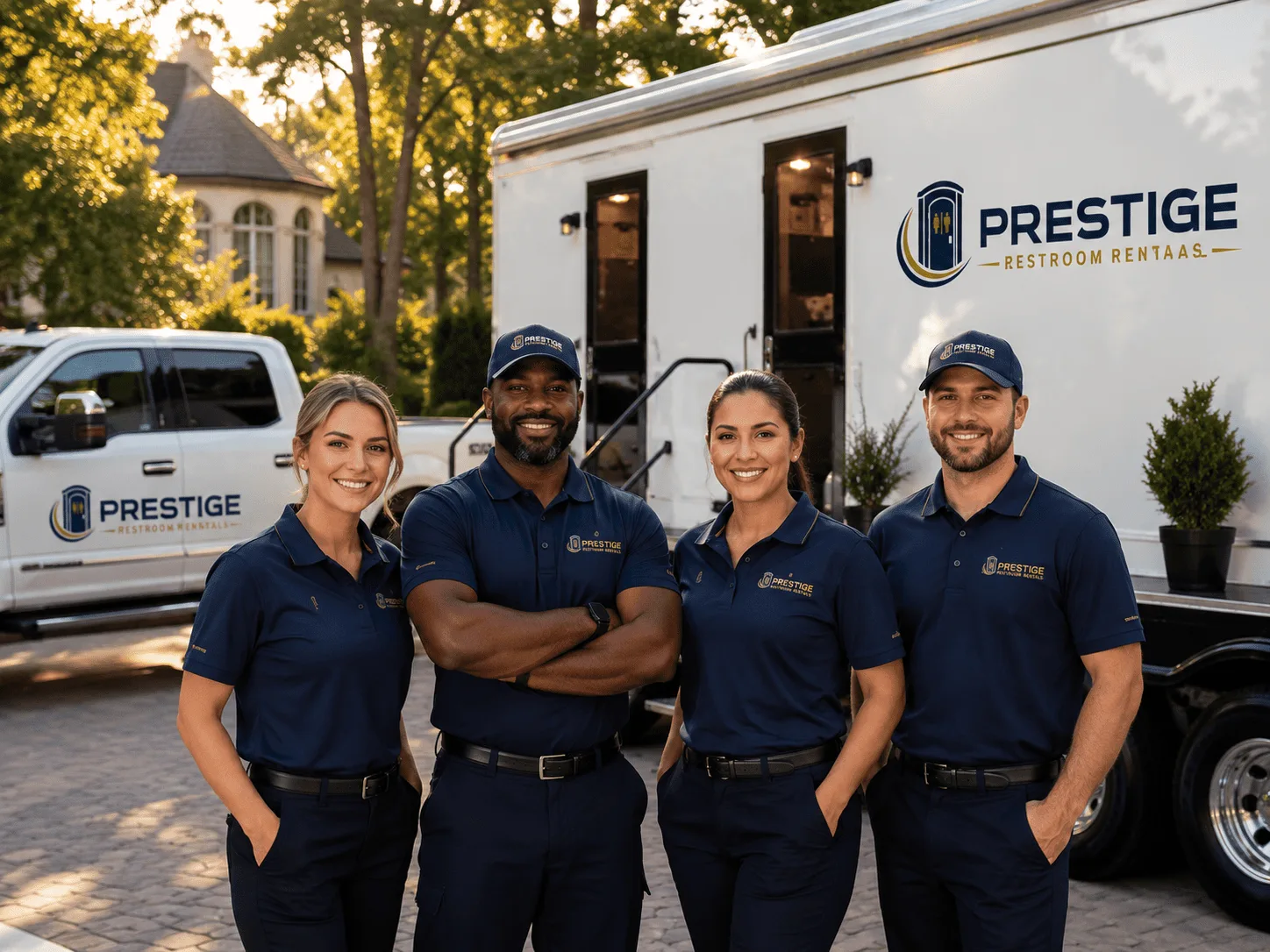 Trusted Luxury Portable Restrooms company in Minier, IL